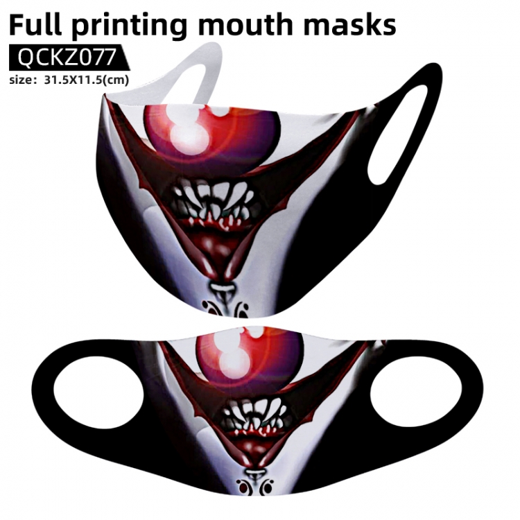 The Joker full color mask 31.5X11.5cm price for 5 pcs QCKZ077