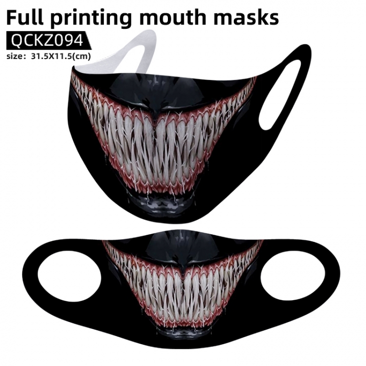 Venom full color mask 31.5X11.5cm price for 5 pcs QCKZ094