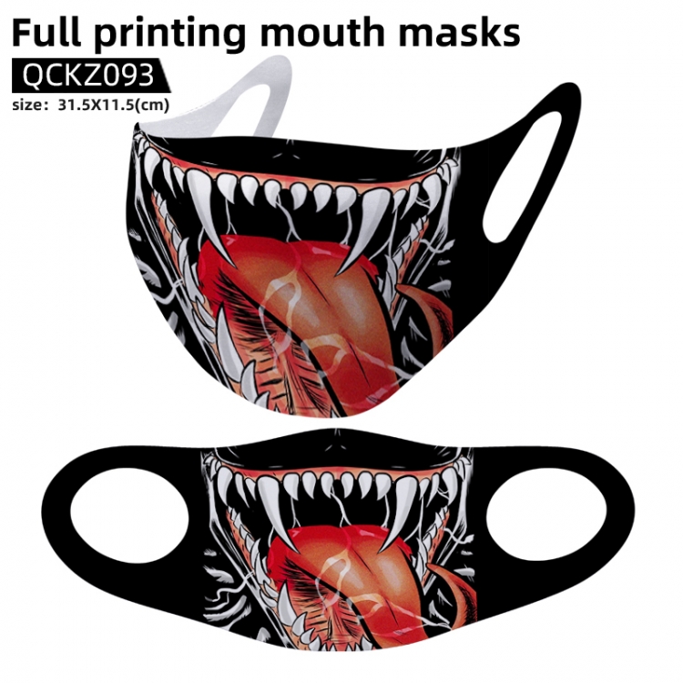 Venom full color mask 31.5X11.5cm price for 5 pcs