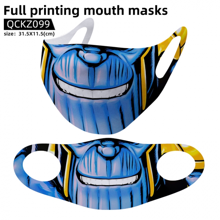 full color mask 31.5X11.5cm price for 5 pcs QCKZ099