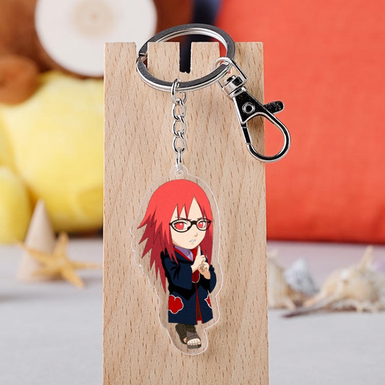 Naruto Anime acrylic keychain price for 5 pcs 2558