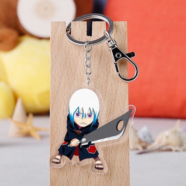 Naruto Anime acrylic keychain price for 5 pcs 2561