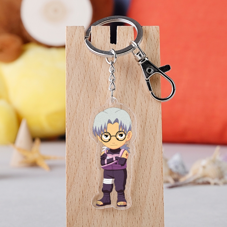 Naruto Anime acrylic keychain price for 5 pcs 2579