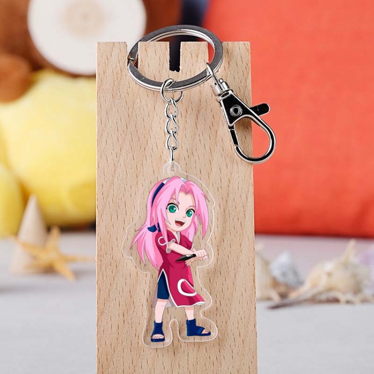 Naruto Anime acrylic keychain price for 5 pcs 2568