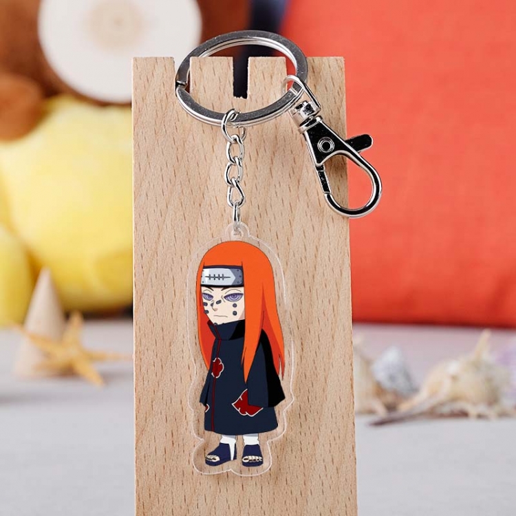 Naruto Anime acrylic keychain price for 5 pcs 2548