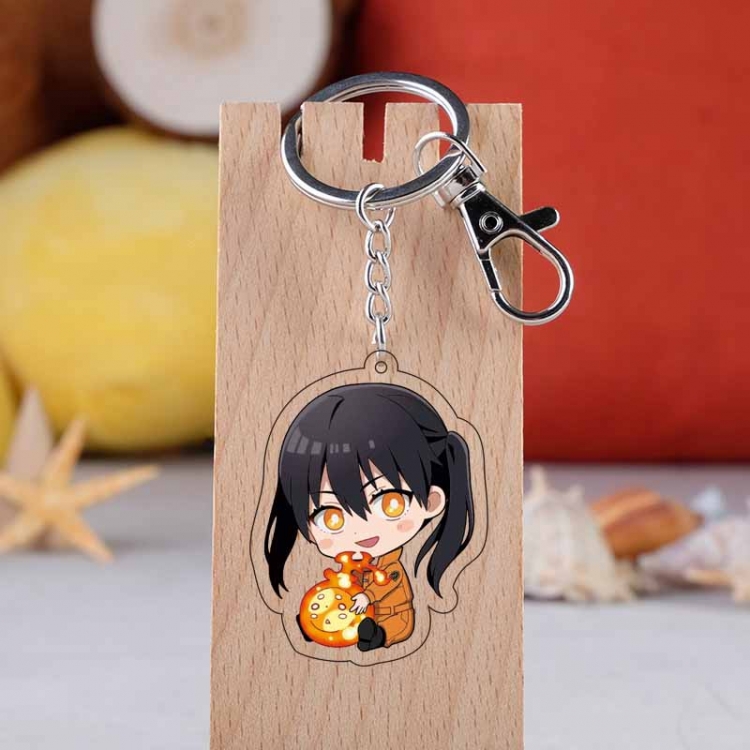 Fire Force  Anime acrylic keychain price for 5 pcs  4793