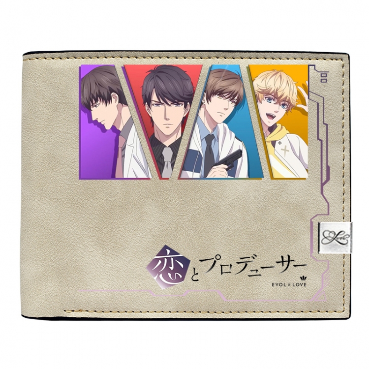Love and Producer Short wallet purse 12X10CM Style B