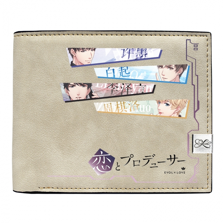Love and Producer Short wallet purse 12X10CM Style A