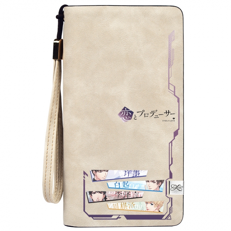 Love and Producer  Long zipper  wallet purse 11X20.5CM Style A