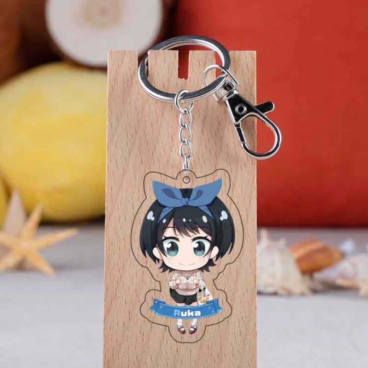 Rent-A-Girlfriend Anime acrylic keychain price for 5 pcs  6251