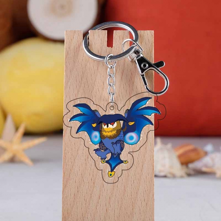 Monster Hunter Anime acrylic keychain price for 5 pcs  4806
