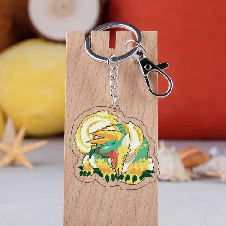 Monster Hunter Anime acrylic keychain price for 5 pcs  4799