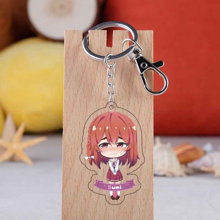 Rent-A-Girlfriend Anime acrylic keychain price for 5 pcs  6252