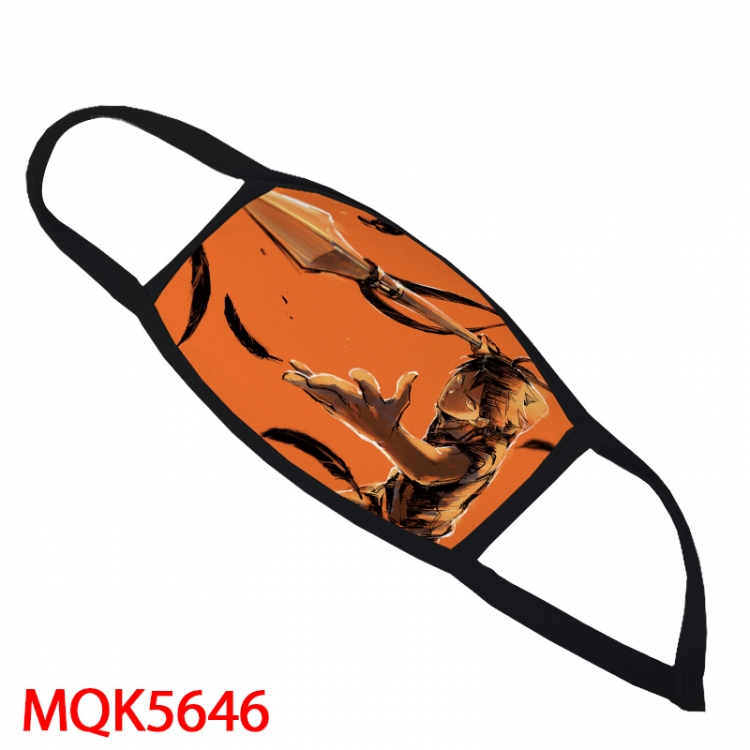 Haikyuu!! Color printing Space cotton Masks price for 5 pcs MQK5646