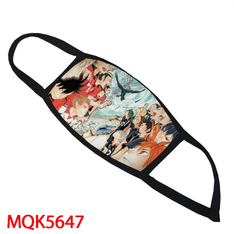 Haikyuu!! Color printing Space cotton Masks price for 5 pcs MQK5647