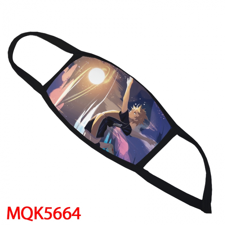 Haikyuu!! Color printing Space cotton Masks price for 5 pcs MQK5664