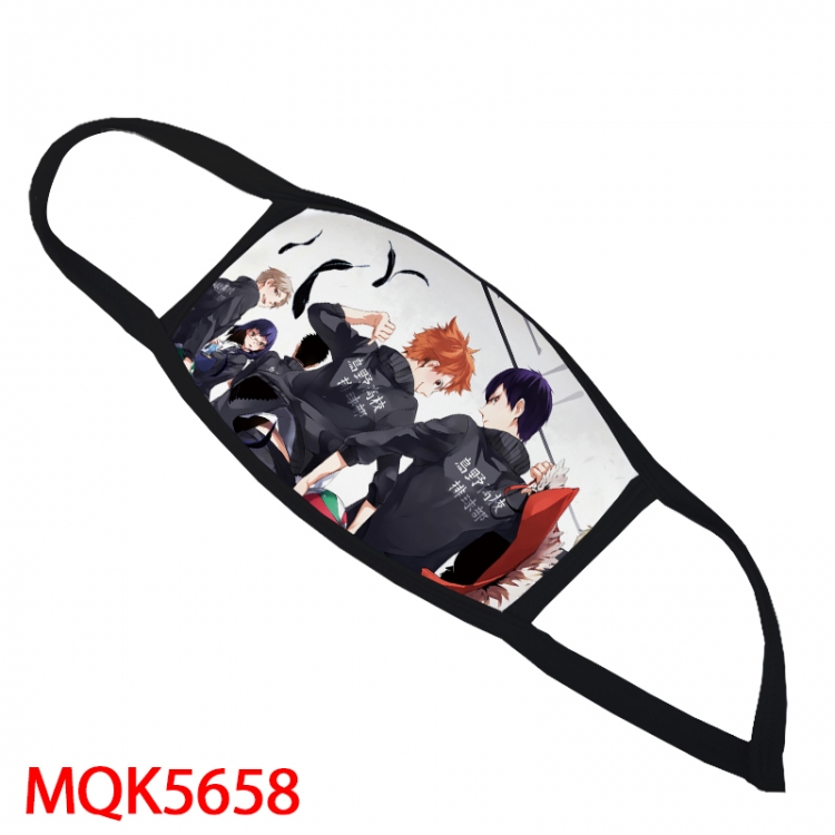 Haikyuu!! Color printing Space cotton Masks price for 5 pcs MQK5658
