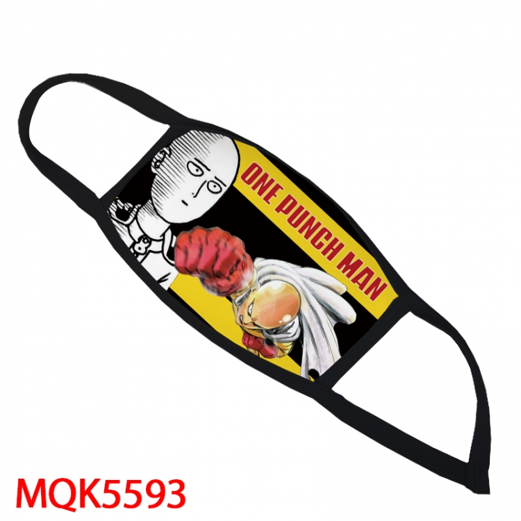 One Punch Man Color printing Space cotton Masks price for 5 pcs MQK5593