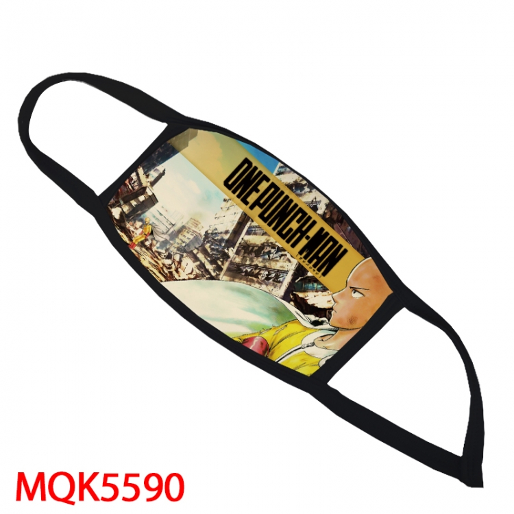 One Punch Man Color printing Space cotton Masks price for 5 pcs MQK5590