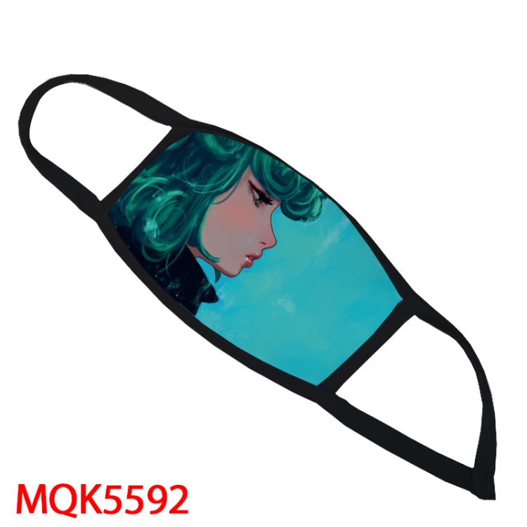 One Punch Man Color printing Space cotton Masks price for 5 pcs MQK5592