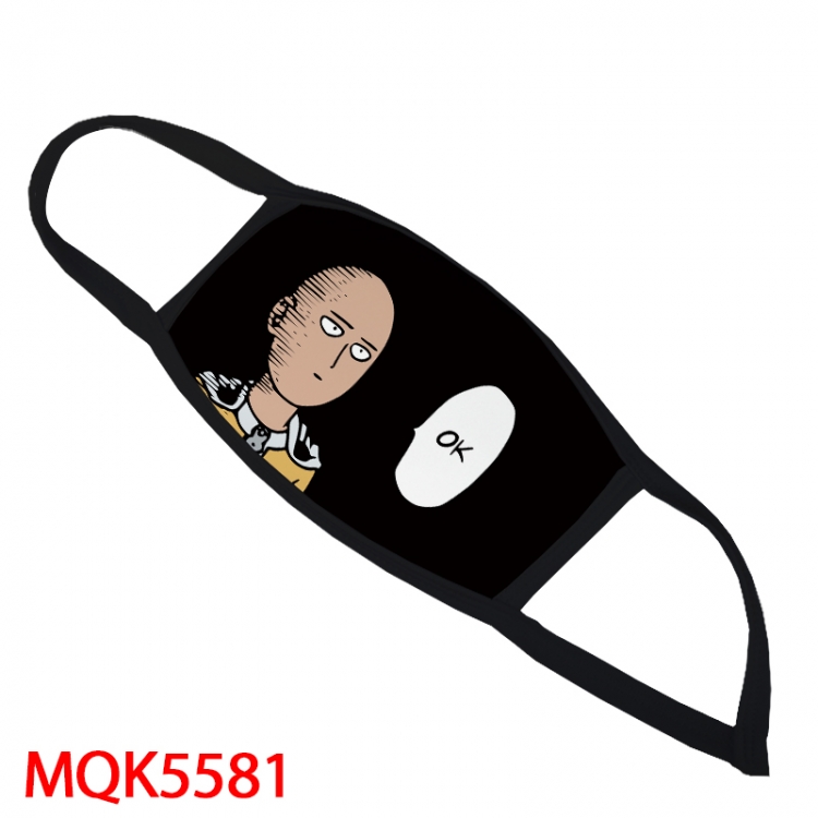 One Punch Man Color printing Space cotton Masks price for 5 pcs MQK5581