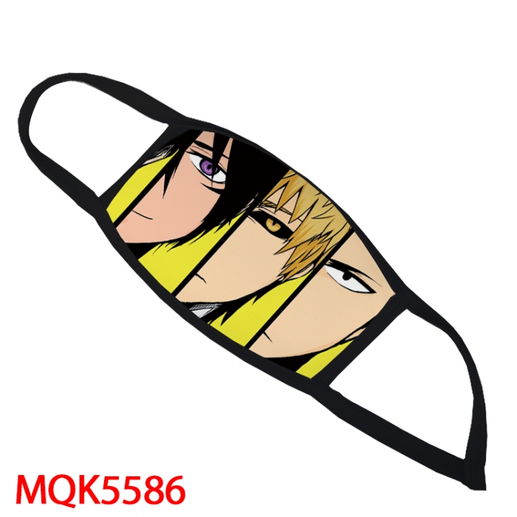 One Punch Man Color printing Space cotton Masks price for 5 pcs MQK5586