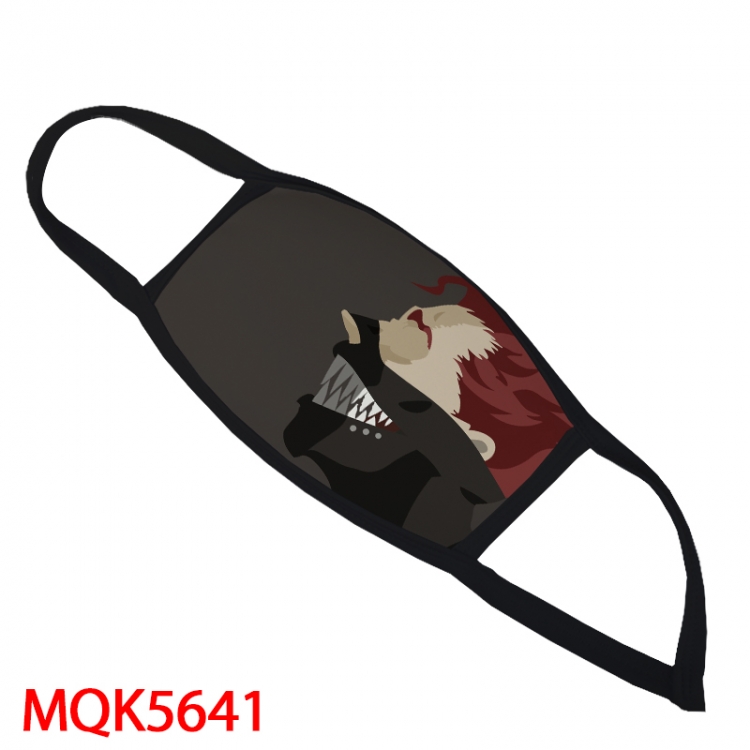 Black Clover Color printing Space cotton Masks price for 5 pcs MQK5641