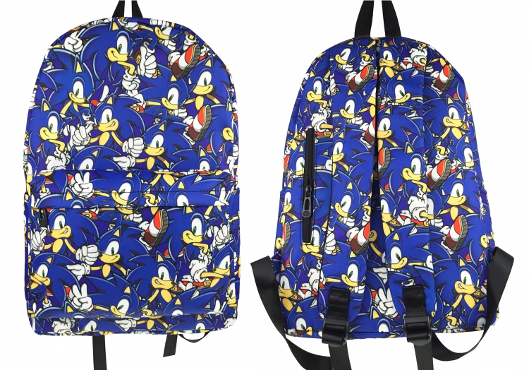 Sonic student backpack school bag backpack 5