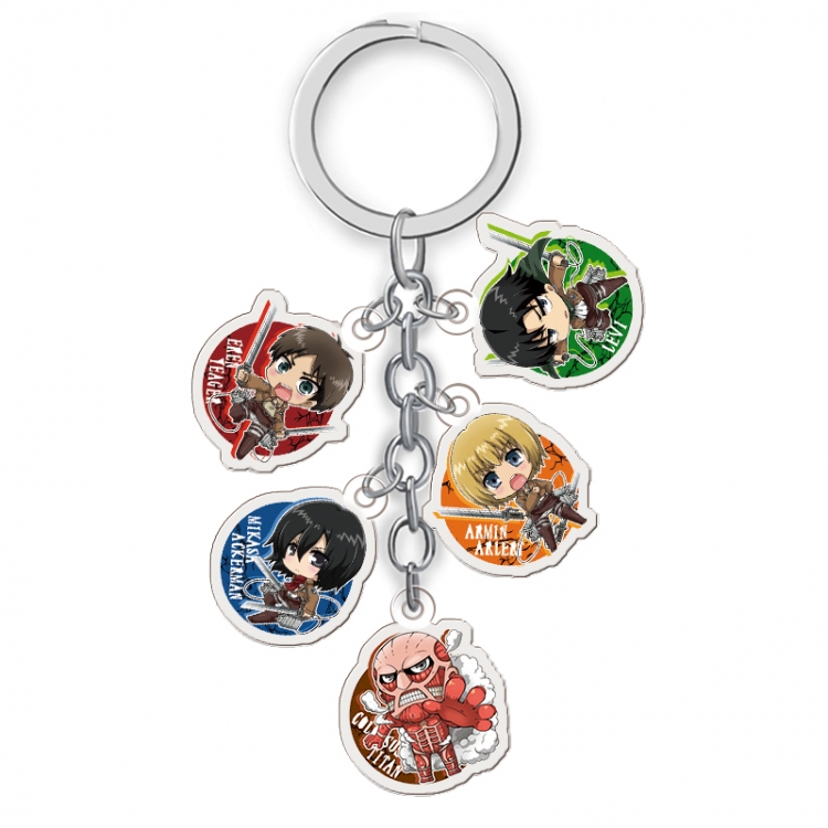 Naruto Anime acrylic keychain price for 5 pcs A010