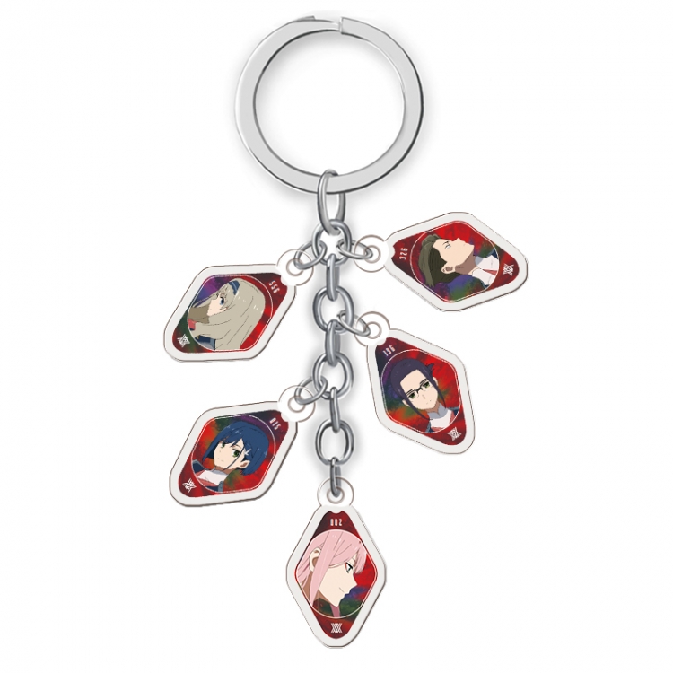 DARLING in the FRANX  Anime acrylic keychain price for 5 pcs A001