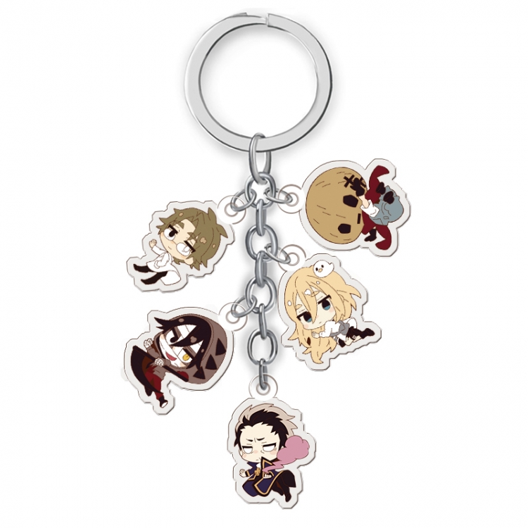 Angels of Death Black clover Anime acrylic keychain price for 5 pcs A038