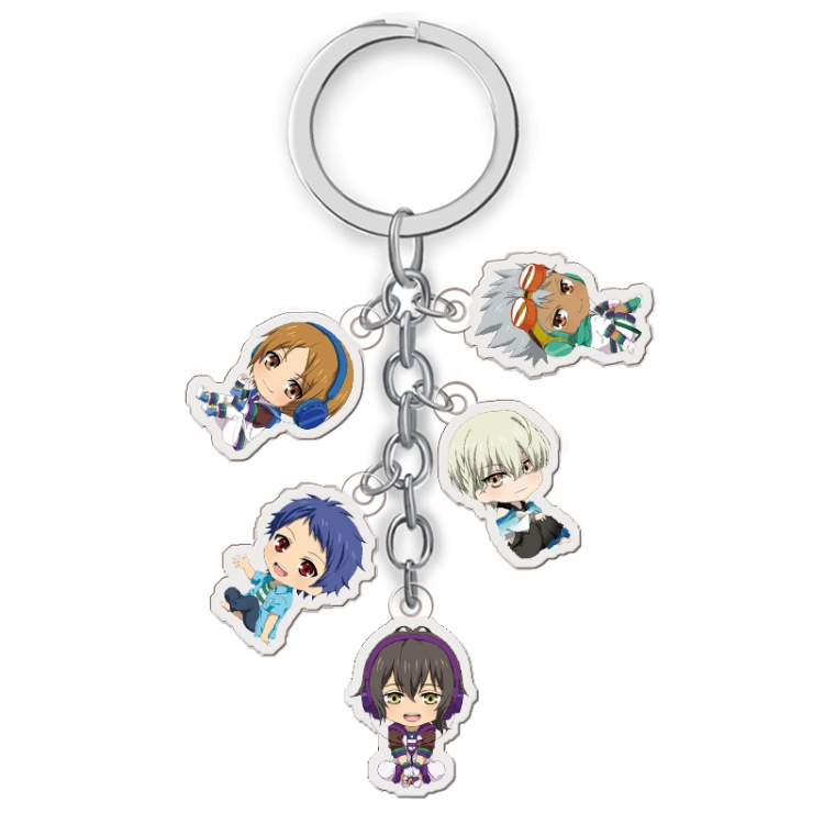 KING OF PRISM Anime acrylic keychain price for 5 pcs A018