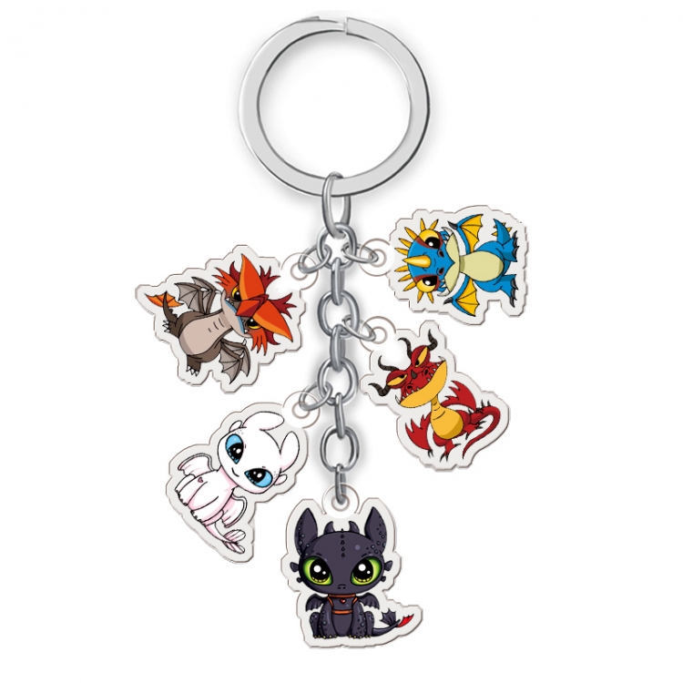 Collection  Anime acrylic keychain price for 5 pcs A081