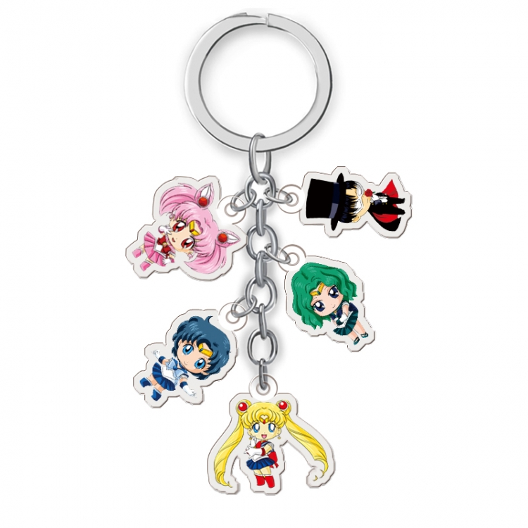 sailormoon Anime acrylic keychain price for 5 pcs A067