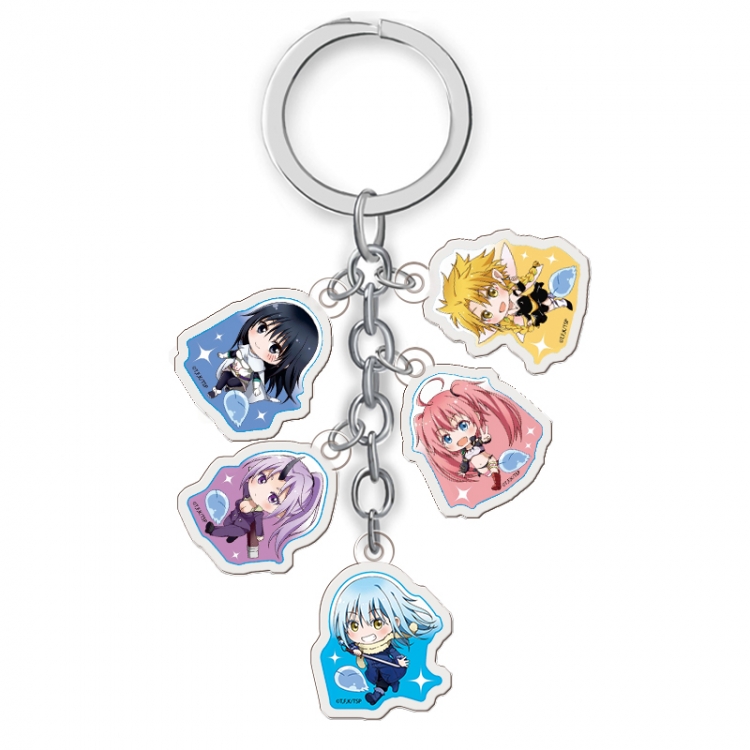 Cells at work Anime acrylic keychain price for 5 pcs A051