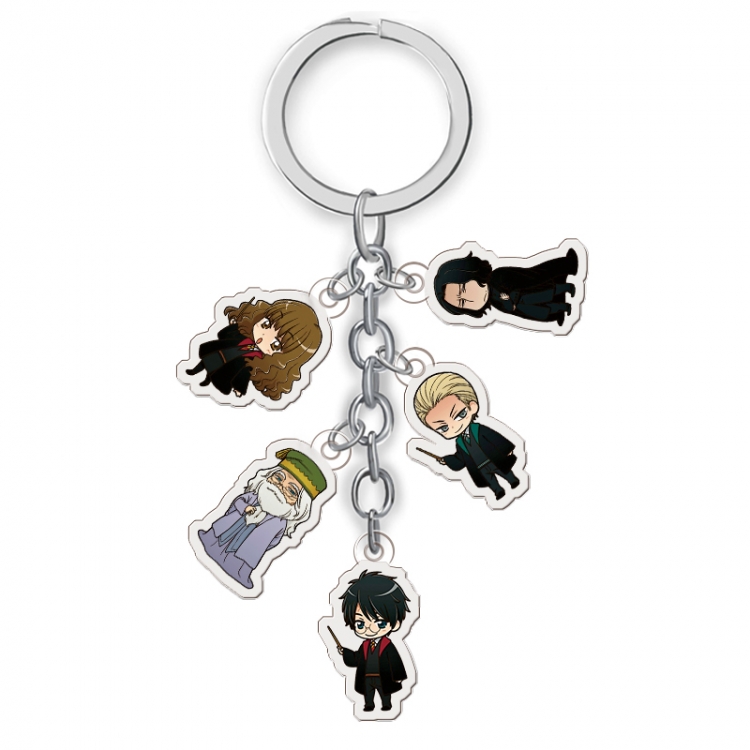 Harry Potter Anime acrylic keychain price for 5 pcs A064
