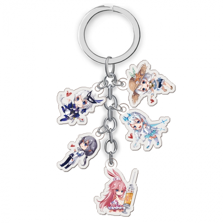 The End of School  Anime acrylic keychain price for 5 pcs A027