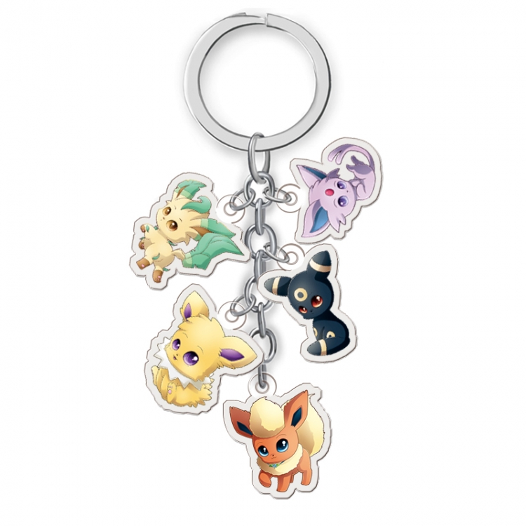 Pokemon Pocket Anime acrylic keychain price for 5 pcs A066