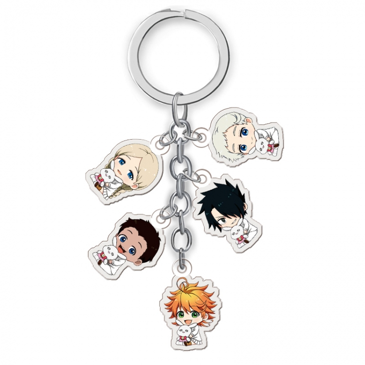 The Promised Neverla Anime acrylic keychain price for 5 pcs A005