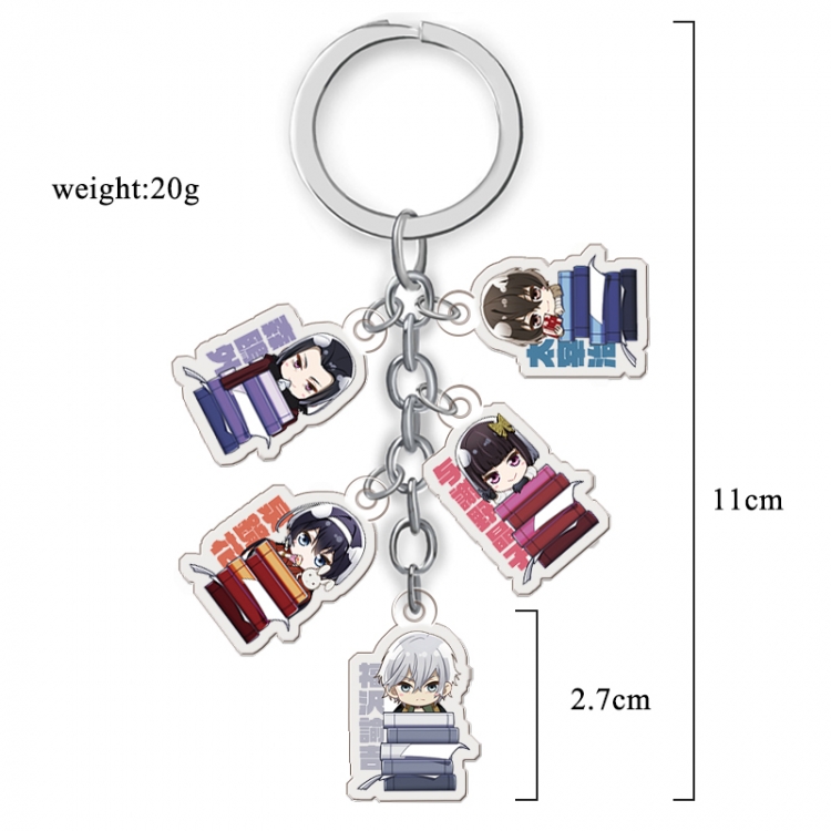 Bungo Stray Dogs  Anime acrylic keychain price for 5 pcs A091