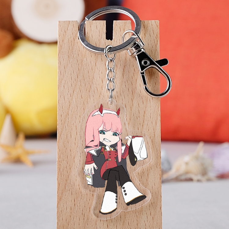 DARLING in the FRANX Anime acrylic keychain price for 5 pcs 3040