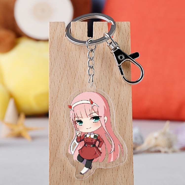 DARLING in the FRANX Anime acrylic keychain price for 5 pcs 3036
