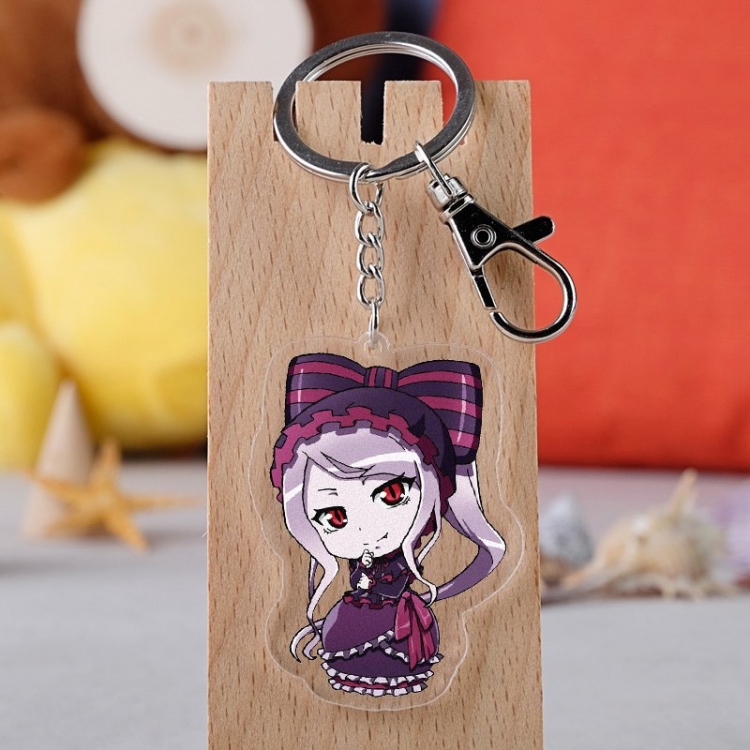 Overlord Anime acrylic keychain price for 5 pcs 3579