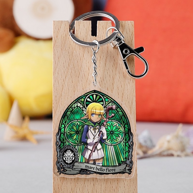 Overlord Anime acrylic keychain price for 5 pcs 3585