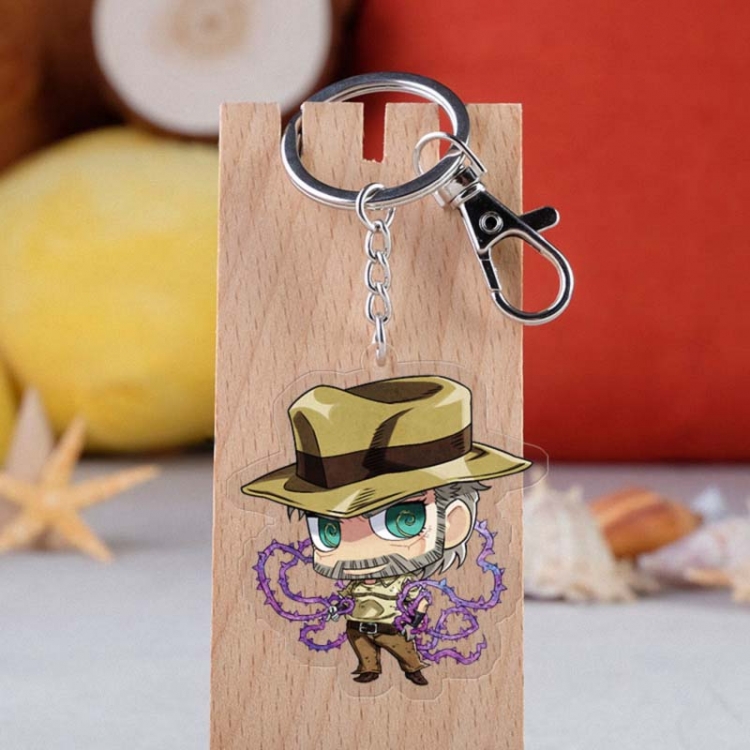 JoJos Bizarre Adventure Anime acrylic keychain price for 5 pcs 3748