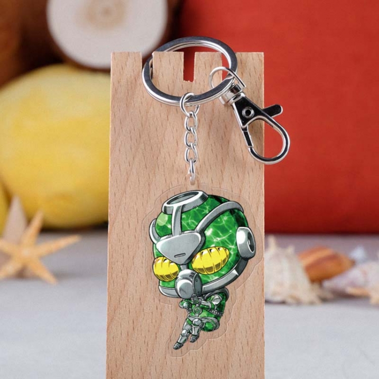 JoJos Bizarre Adventure Anime acrylic keychain price for 5 pcs 3754