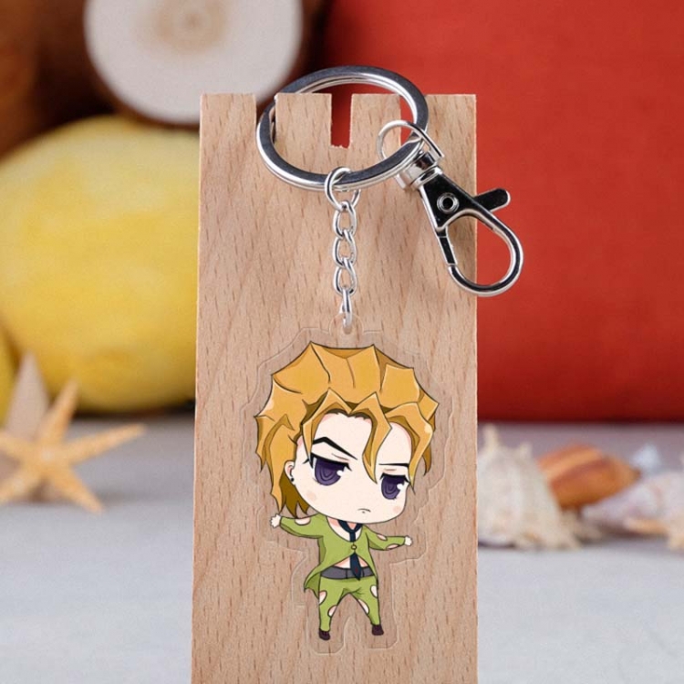 JoJos Bizarre Adventure Anime acrylic keychain price for 5 pcs 3744