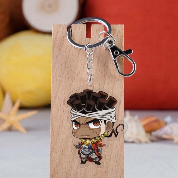 JoJos Bizarre Adventure Anime acrylic keychain price for 5 pcs 3750