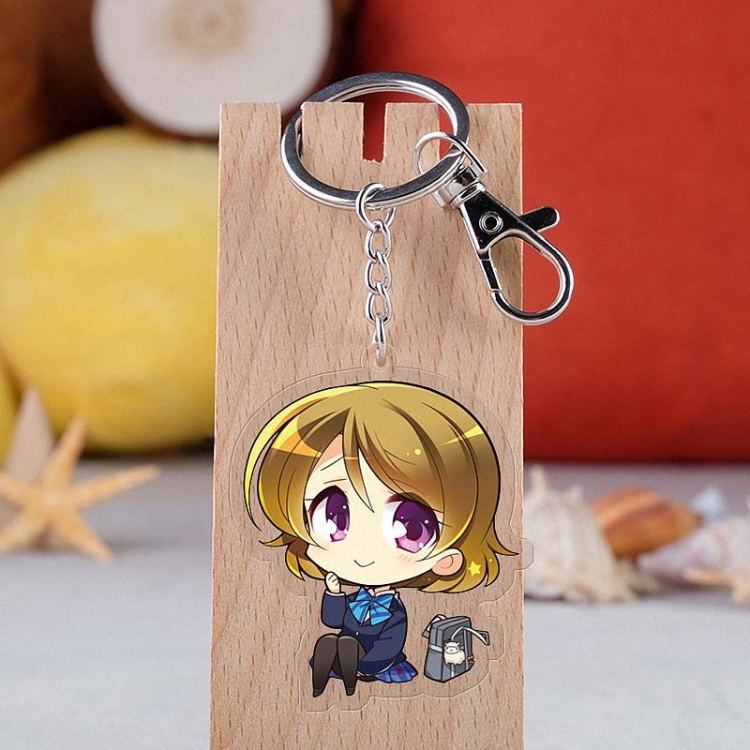 Lovelive Anime acrylic keychain price for 5 pcs 2270