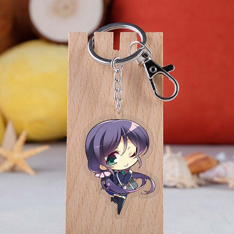 Lovelive Anime acrylic keychain price for 5 pcs 2266